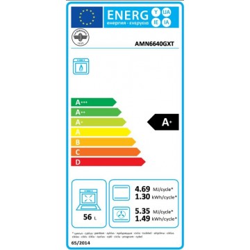 La Germania AMN66 40 G X T GN Κουζίνα 56lt με Εστίες Φυσικού Αερίου Π60εκ. Inox La Germania AMN66 40 G X T GN Κουζίνα 56lt με Εστίες Φυσικού Αερίου Π60εκ. Inox